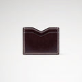 Berling Heirloom Anthracite card holder, Shell Cordovan, grey - back view