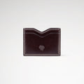 Berling Heirloom Anthracite card holder, Shell Cordovan, grey - front view