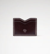 Berling Heirloom Anthracite card holder, Shell Cordovan, grey - front view